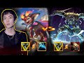 Sally pick Smolder against Nasus , get Q farm together so hard working