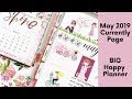 May Currently Page - Monthly Dashboard - BIG Happy Planner