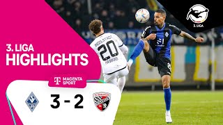 SV Waldhof Mannheim - FC Ingolstadt 04 | Highlights 3. Liga 22/23
