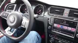 How to start a vw golf 7 automatic GTI / wie startet man einen Volkswagen Golf 7