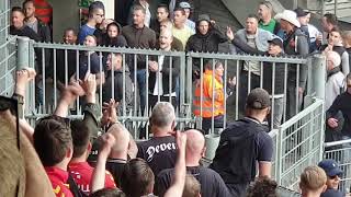 Boefjes Waalwijk zocht confrontatie met GA Eagles supporters