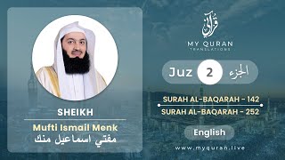 Juz 2 - Juz A Day with English Translation (Surah Al-Baqarah) - Mufti Menk