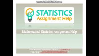 Mathematical Statistics Assignment Help