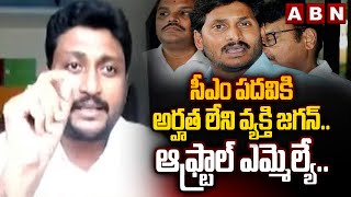 సీఎం పదవికి అర్హత లేని వ్యక్తి జగన్..ఆఫ్ట్రాల్ ఎమ్మెల్యే..|TDP Kiran Sensationa Comments On Jagan