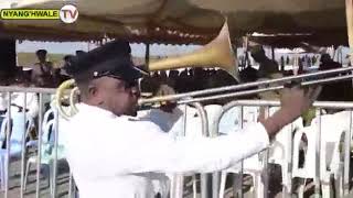 Fanfare demonstration Ghana