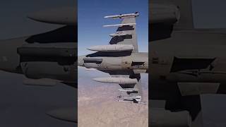 F-16 wingman comes close - ready for falcon action 🛩