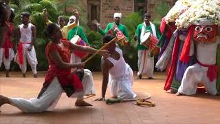 Somana Kunitha performance by Madras University students  at DakshinaChitra