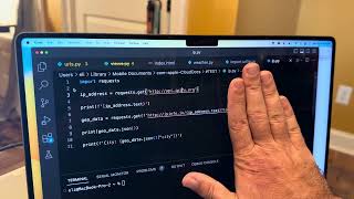 External IP Address and Geolocation with Python