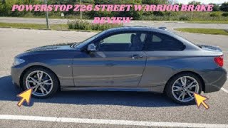 powerstop z26 street warrior brake kit reviews