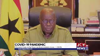 COVID-19 Pandemic: Ghana has only four active cases now. - GHS