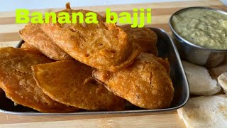 RAW BANANA BAJJI recipe (VAZHAKKAI) (ARATIKAYA) (BALEKAI) @G HOME COOKS RECIPES