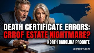 Which Death Certificate Errors Can Delay an Estate? | NC