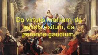 Veni Sancte Spiritus, Come Holy Spirit - Gregorian Chant with lyrics