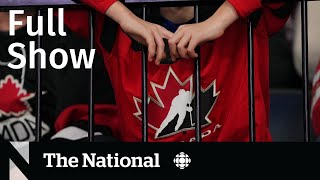 CBC News: The National | World Juniors, Ukraine peace summit, Travel woes continue