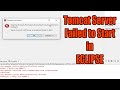 Starting Tomcat Server al localhost has encountered a problem in ECLIPSE