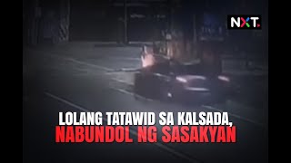 Lolang tatawid sa kalsada, nabundol ng sasakyan | NXT