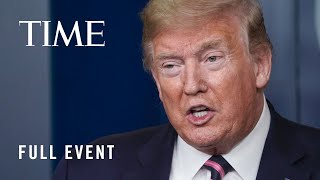 President Trump Holds A Press Briefing From The White House | TIME