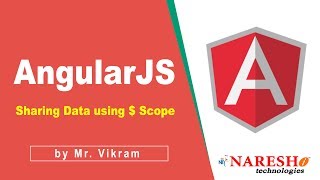 Sharing Data using $ Scope | Nesting Controllers | AngularJS Tutorial | Mr. Vikram
