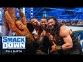 FULL MATCH   Reigns & Usos vs  Corbin, Ziggler & Roode  SmackDown, Jan  31, 2020