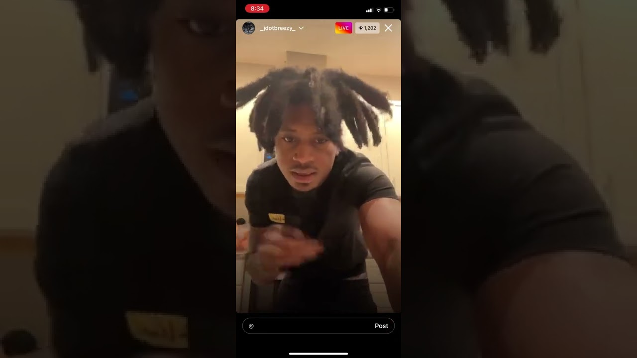 Jdot Breezy Instagram Live - YouTube