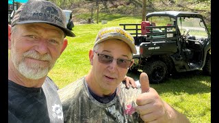 Camping in Devil Anse Hatfield's back yard-Metal detecting-secret trail-We find amazing stuff!!