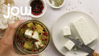 Recette de la feta marinée