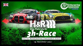 🇬🇧 LIVE: Digitial Nürburgring Endurance Series, the H\u0026R 3h-Race