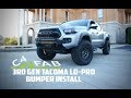 C4 FAB 3rd Gen Tacoma Lo-Pro winch bumper install instructions