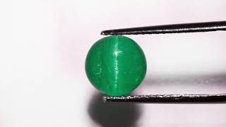 Cat's Eye Emerald, 4.18ct - Mined in Zambia | Certified by IGI