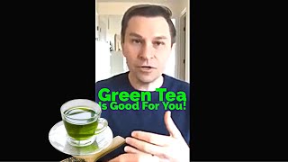 Why Green Tea Is GOOD For Longevity? | Dr David Sinclair Interview #shorts