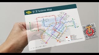 Display Singapore MRT Map in AR Using Your EZ-Link Card