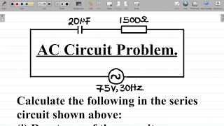 AC Circuit Physics Tutorials - Questions and Answers on Physics Alternating Current Circuit.