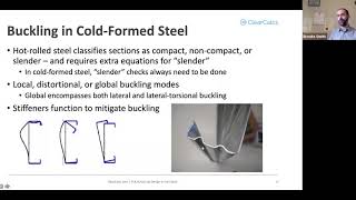 Webinar | Cold-Formed Steel Beam Design to AS4600:2018 and 2005