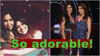 Katrina Kaif brings in Christmas cheer with 'Zero' co-star Anushka SharmC
