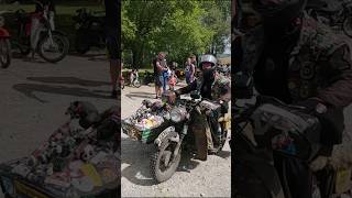 🐀 MZ 250cc Rat Bike Side Car 🐀 🤘 MZ TS 250/1 #short #shorts #shortvideo