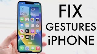 How To FIX Gestures Not Working On iPhone!