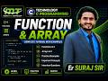 C Programming Functions & Arrays Explained | Complete Tutorial with Examples | Beginner to Advanced