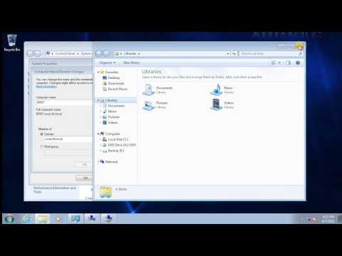 How to dis-join disconnect from a domain in Windows 7 How to dis-join disconnect from a domain in Windows 7