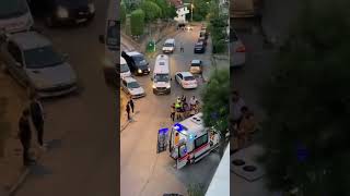 Ümraniye Armağanevler’de motorsiklet kazası!