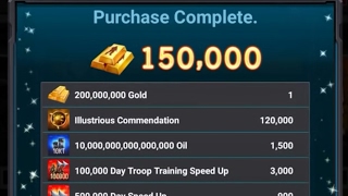 Mobile Strike :Lets Buy 300$ Pack and Max everything , lets open together