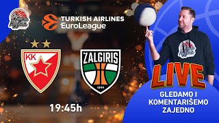 Crvena Zvezda - Žalgiris | Evroliga LIVE 2024/25