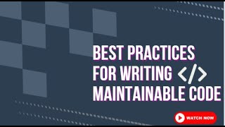 C# Clean Code Tutorial | Best Practices for Writing Clean & Maintainable Code