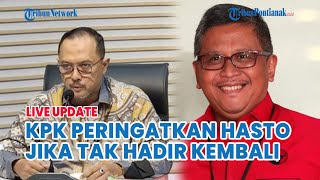 🔴  KPK Peringatkan Bisa Keluarkan Surat Penangkapan Jika Hasto Kristiyanto Tak Penuhi Panggilan