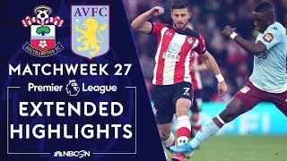 Southampton v. Aston Villa | PREMIER LEAGUE HIGHLIGHTS | 2/22/2020 | NBC Sports