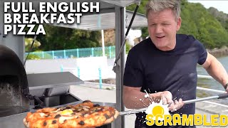 Gordon Ramsay Attempts to Cook a  English Breakfast Pizza