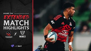 SRP R10 | Crusaders vs Rebels | Extended Highlights 2022