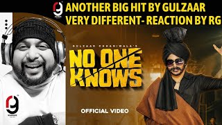 Gulzaar Chhaniwala – No One Knows (Official Video) | New Haryanvi Song 2022 | Reaction By RG