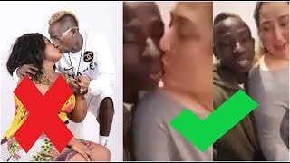 Wow! Patapaa “Du.m.ps” Ghanaian Girlfriend Queen Peezy For White Lady?