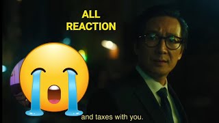 "Laundry and Taxes" scene youtubers Reaction EEAAO (Everything, Everywhere, All, at Once)
