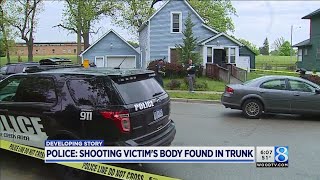 BCPD: Shooting victim's body found in trunk; 1 in custody